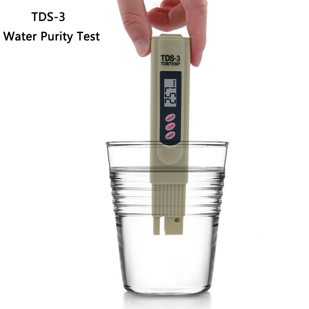 Bút lọc tds-3 điện phân rcyago, dụng cụ kiểm tra độ tinh khiết của nước và bút đo tds kỹ thuật số lcd mới