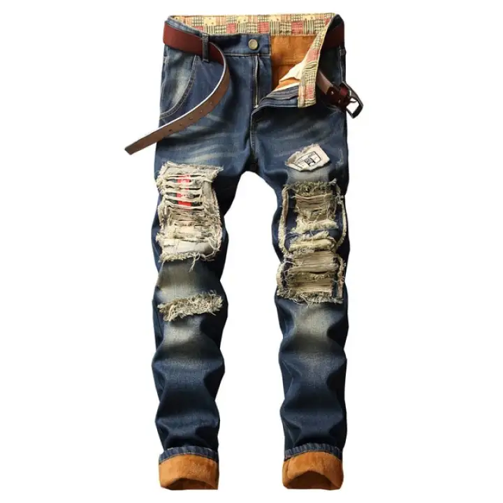 warm jeans men