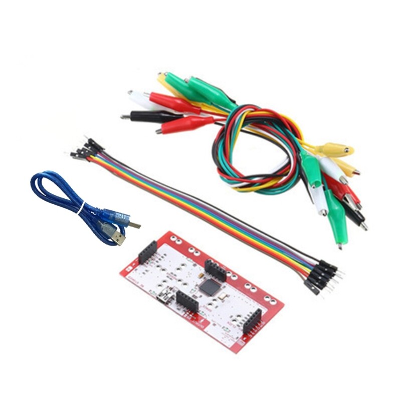 For Makey Practical Innovate Durable Child's Gift Makey Main Control Board Kit With USB Cable Dupond Alligator Clips