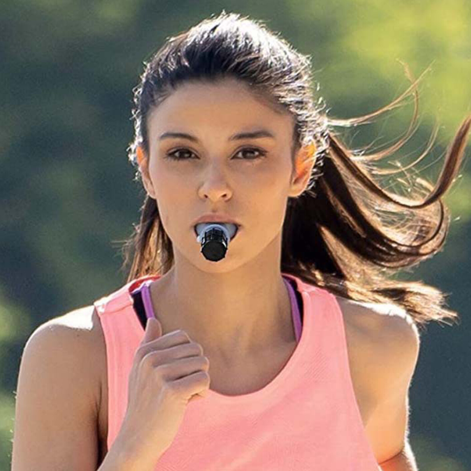 Baoblaze Lung Exerciser Expander Device, Silicone Abs & Deep Breathing Exercise Trainer, Inspiratory Expiratory Gym Breathing Muscles Training Mouthpiece