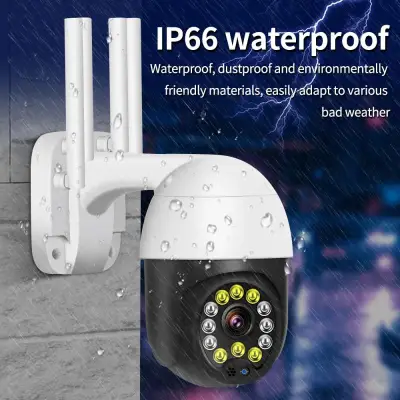 PTZ Wifi IP Camera 1080P 2MP Security Camera Wireless ONVIF Audio Outdoor Waterproof IR Color Night version H.264 P2P