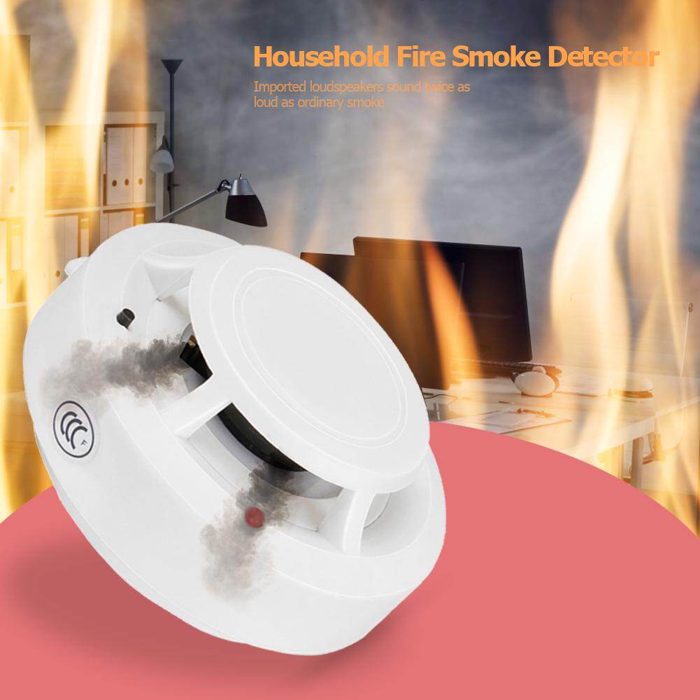 GD-SA1201W Phát Hiện Nhạy Cảm Khói Lửa Báo Động Báo Động Cảm Biến An Ninh Gia Đình