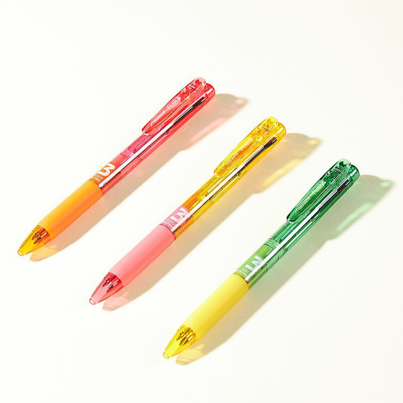 Bút Bi 3 Màu Monami, Bút 0.5Mm 0.7Mm