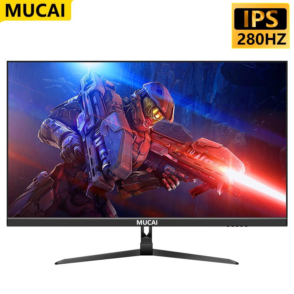 MUCAI 27นิ้ว Monitor 240Hz จอแสดงผล LCD IPS 280Hz HD Desktop PC Gamer ...