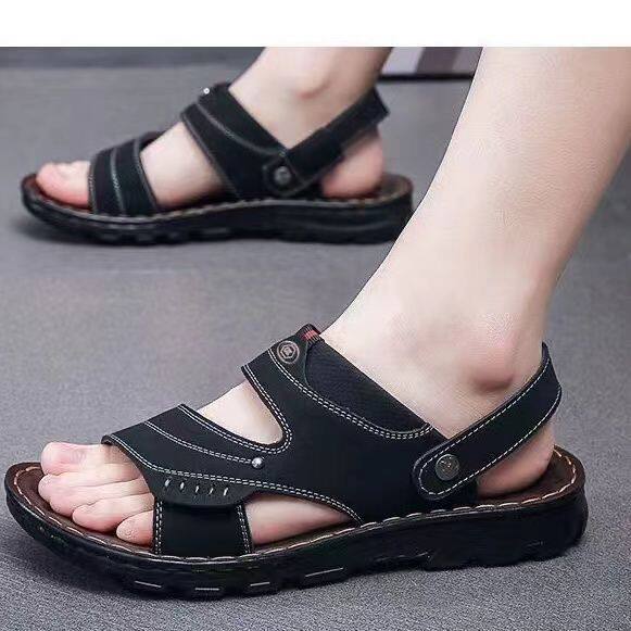 Slippers, sandals, men's sandals, men's anti-skid, waterproof, and durable summer sandals, men's sandals