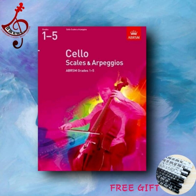 ABRSM Cello Scales & Arpeggios 2012: Grades 1-5 Malaysia