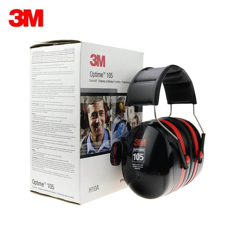3M H10A Safety Protective Earmuffs Anti-noise Ear Muffs Headset NRR 30dB /SNR 35dB For Study Sleeping Work