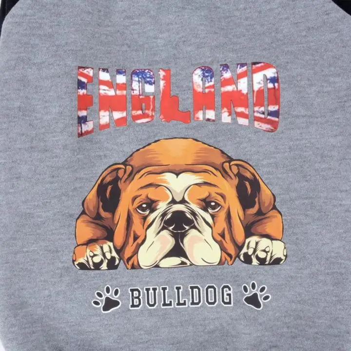 Anjing Sweatshirt Bulu Dengan Lucu Anjing Peliharaan Cetak Hoodies