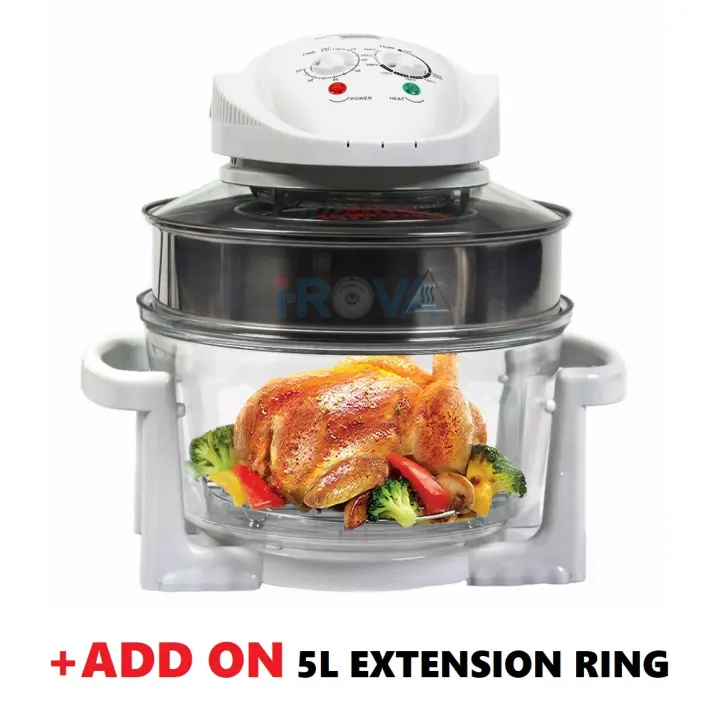 Flavorwave Halogen Convection Oven 12l Glass Bowl Air Fryer Toaster Cooker Kitchen Cooking Grill Roast En Lazada - Glass Bowl Convection Oven Recipes Flavorwave Halogen Convection Oven 12l Glass Bowl Air Fryer Toaster Cooker Kitchen Cooking Grill Roast En Lazada - Glass Bowl Convection Oven Recipes