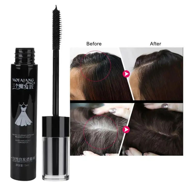Meetbeauty Temporary Hair Dye Pen One Time Cover White Hair Dying