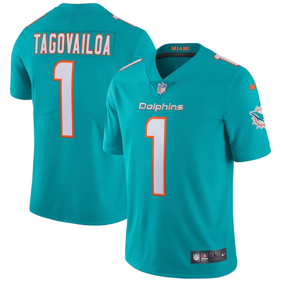 Miami Dolphins ユニフォーム 17番 XL 最終価格] 新品Waddle #17