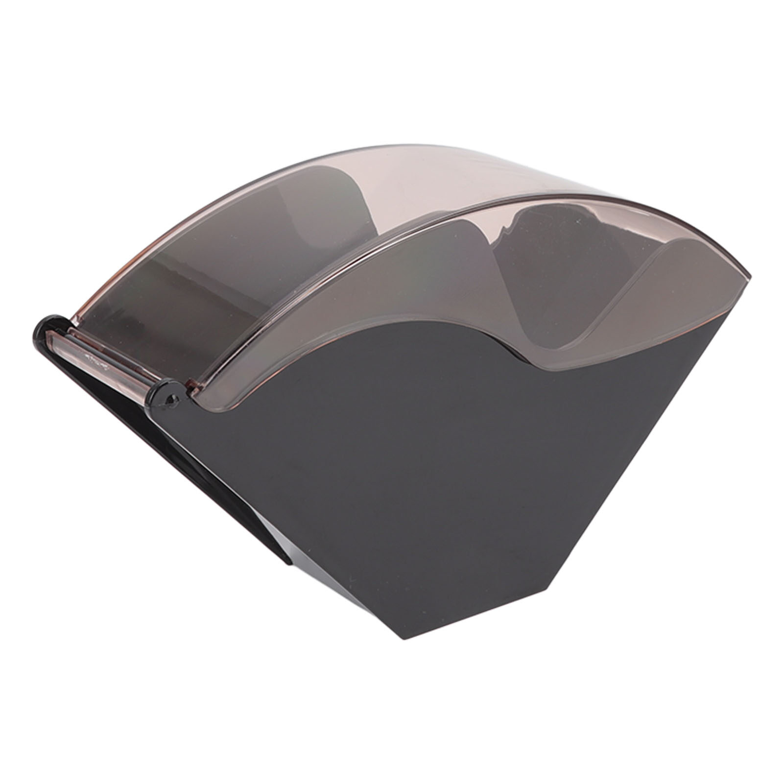 Coffee Filter Holder Stand, Coffee Filter Paper Storage Box Plastic Dustproof for Cafe