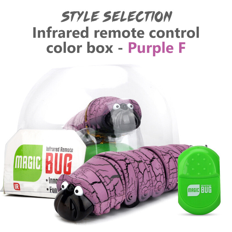 Remote Control Toys RC Insect for Child Kids Remote Control Caterpillars Jokes Toys for Boys Halloween Easter Pet Toys Cat Dog Toys
