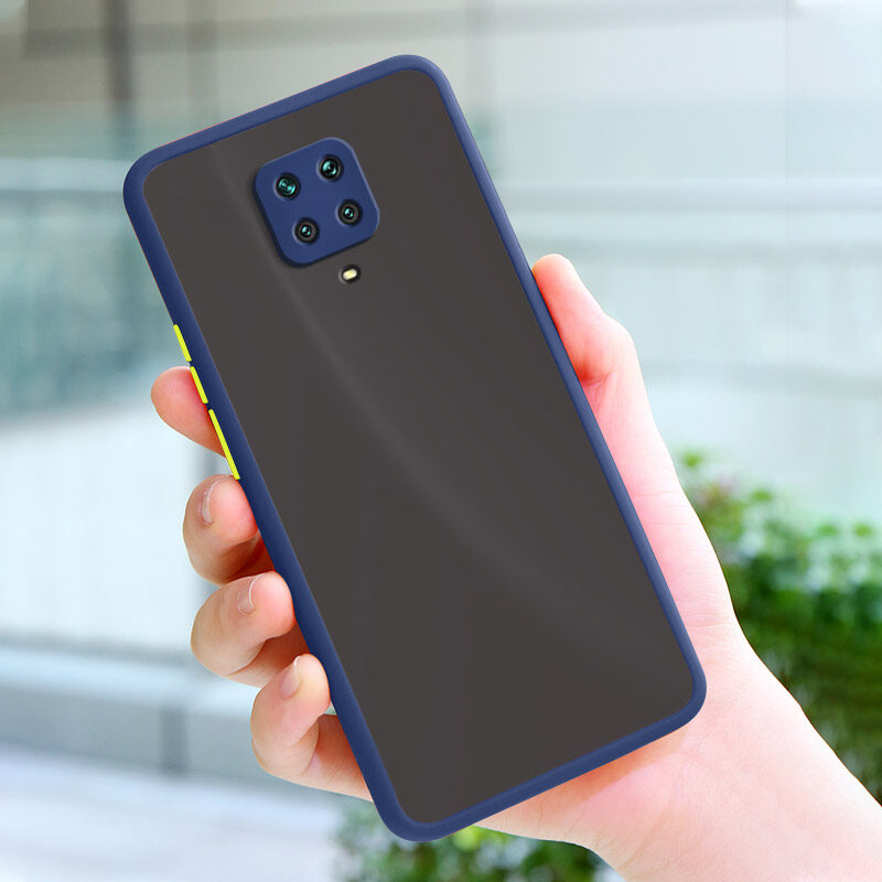 YBD Precision camera protection case For Xiaomi Redmi Note 9 pro max 9s 9ro max Casing multiple colour Matte Hard PC Back Cover Shockproof Phone Case