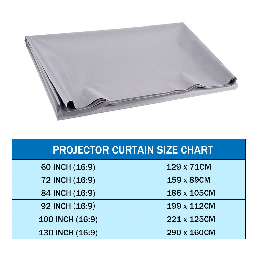 PRADO MALAYSIA FULL HD 3D 4K Antilight Movie Projector Screen Foldable