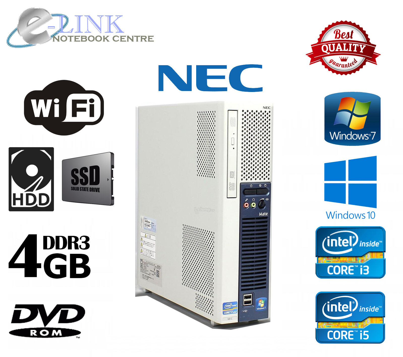 Nec i5 i3 2rd Generation Refurbished ) NEC Desktop I3 or I5 2th