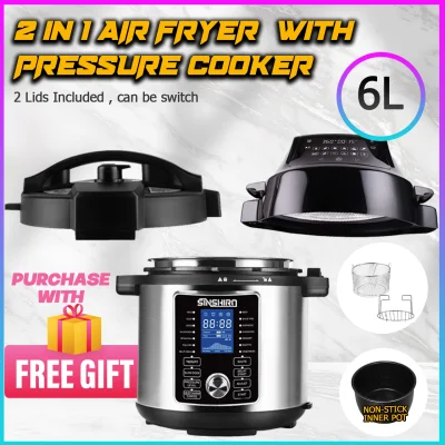Sinshiro 2IN1 Pressure Cooker AIR FRYER