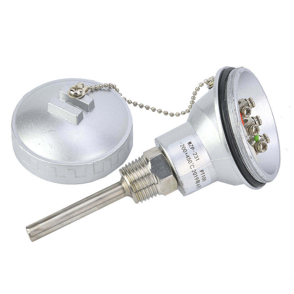 Zonejoy Đầu Dò Cảm Biến Nhiệt Độ RTD PT100, Đầu Cực Cặp Nhiệt Điện NPT 1/2"
