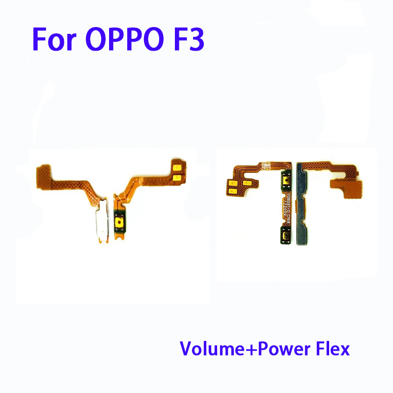 Volume Button Power Switch On Off Button Flex Cable For OPPO F3 Cable Replacement Parts