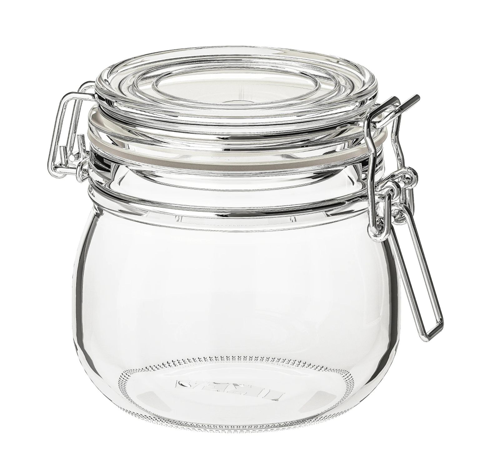 Ikea Jar Korken Jar with Lid Clear Glass Korken Series Jar Balang ...