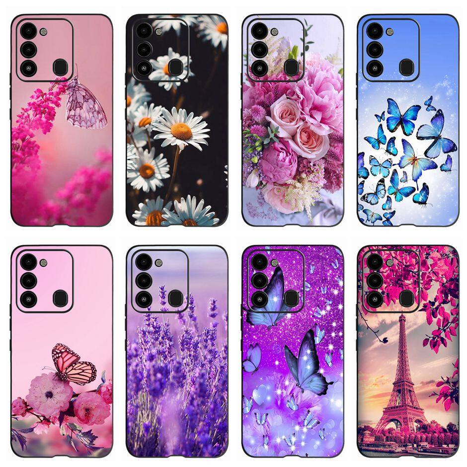 Tecno Spark Go 2022 Spark 8C เคสโทรศัพท์ซิลิโคน TPU แบบนิ่มสำหรับ Tecno ...