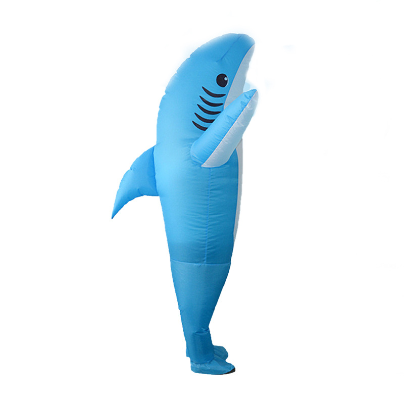 [Blower included] Shark inflatable costumeHalloween costume cosplay