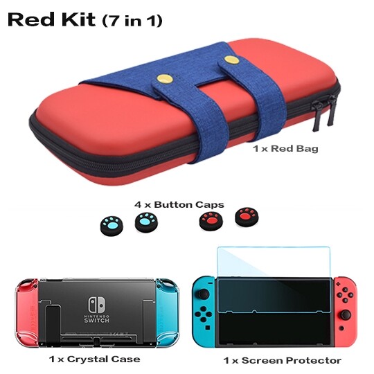 Portable Case for Nintendo Switch Storage Bag Hard Shell Pouch for NS Console Accessories Travel Case Thin Bag NX
