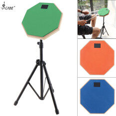 Slade Hot Bán Hàng 8 Inch Cao Su Gỗ Câm Trống Thực Hành Huấn Luyện Khay Trống Có Chân Đế