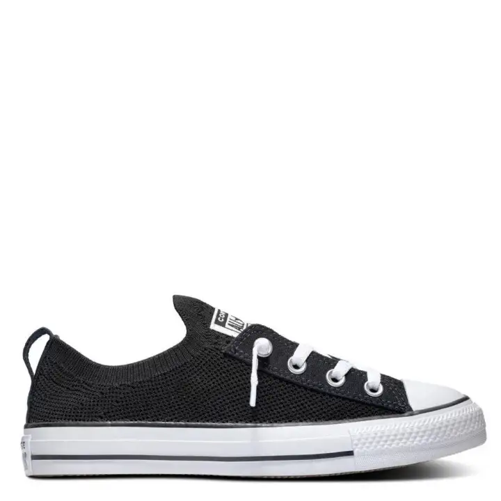chuck taylor all star shoreline knit slip low top white