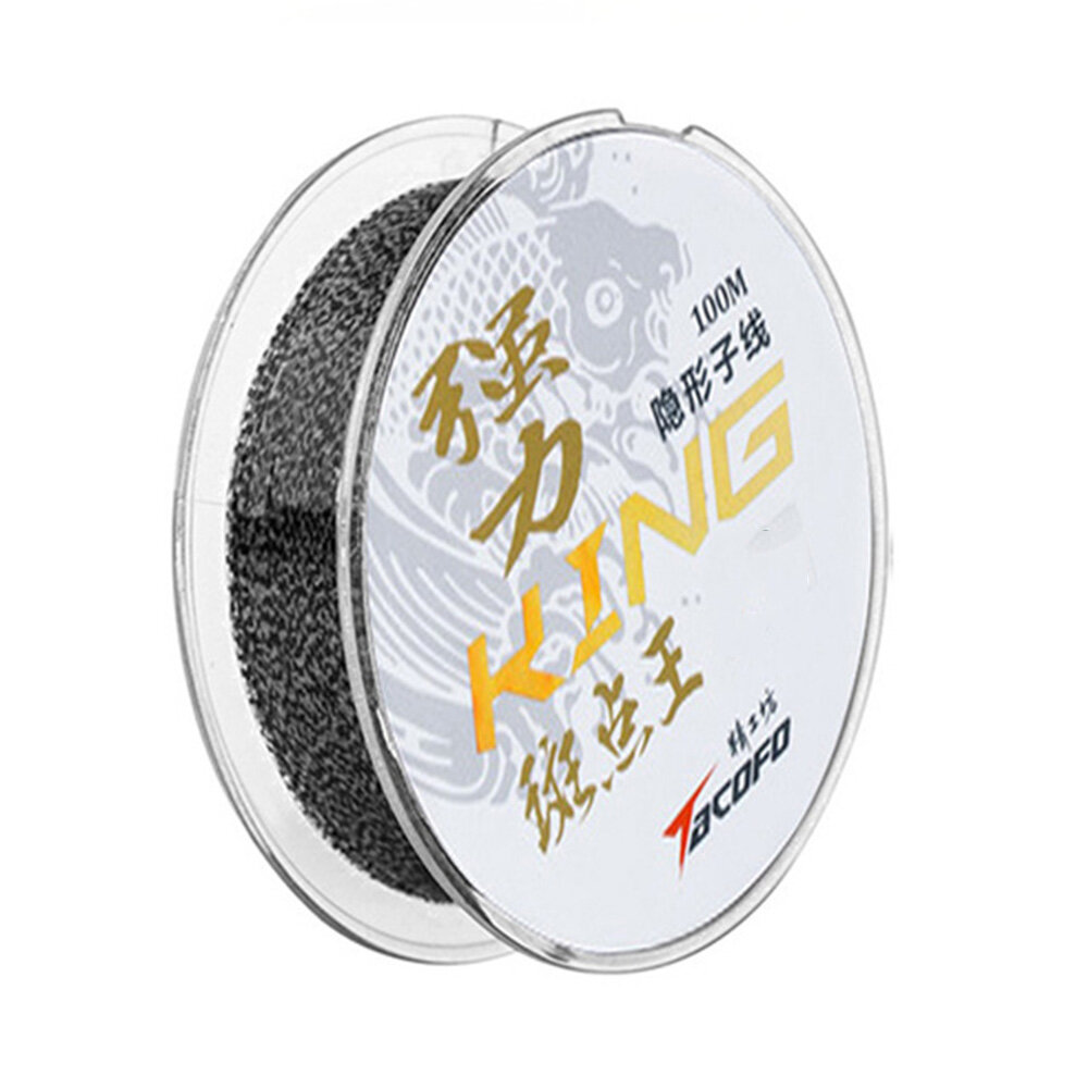 XEANG Nylon Invisible Main Line Sub Line Fluorocarbon Speckled Line Fishing Line Spotted Line Fishline