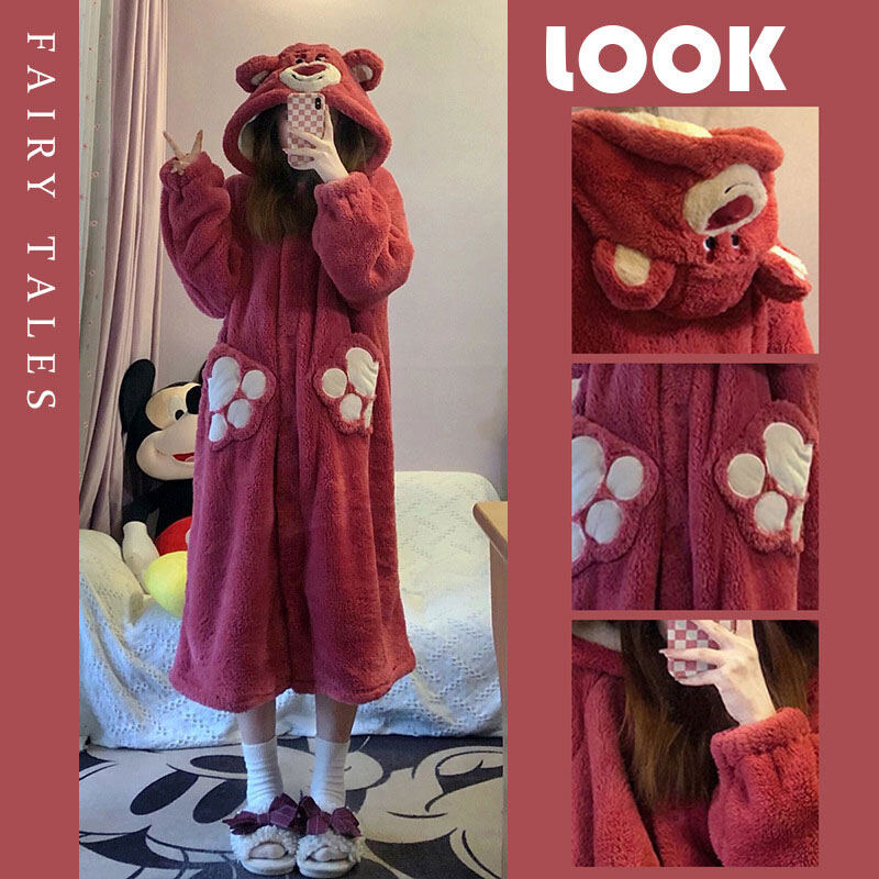 ASRV Loungewear for men and women Pajamas with plush and thick warm and comfortable pajamas