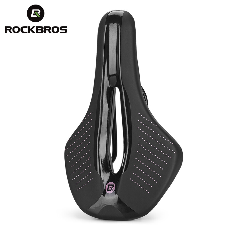 ROCKBROS Bike Saddle Bicycle Cushion MTB Road Bicycle Seat Saddle Ultralight Hollow Breathable Cycling Comfortable Cushion Racing Soft Waterproof Easy To Clean Cycling Saddle