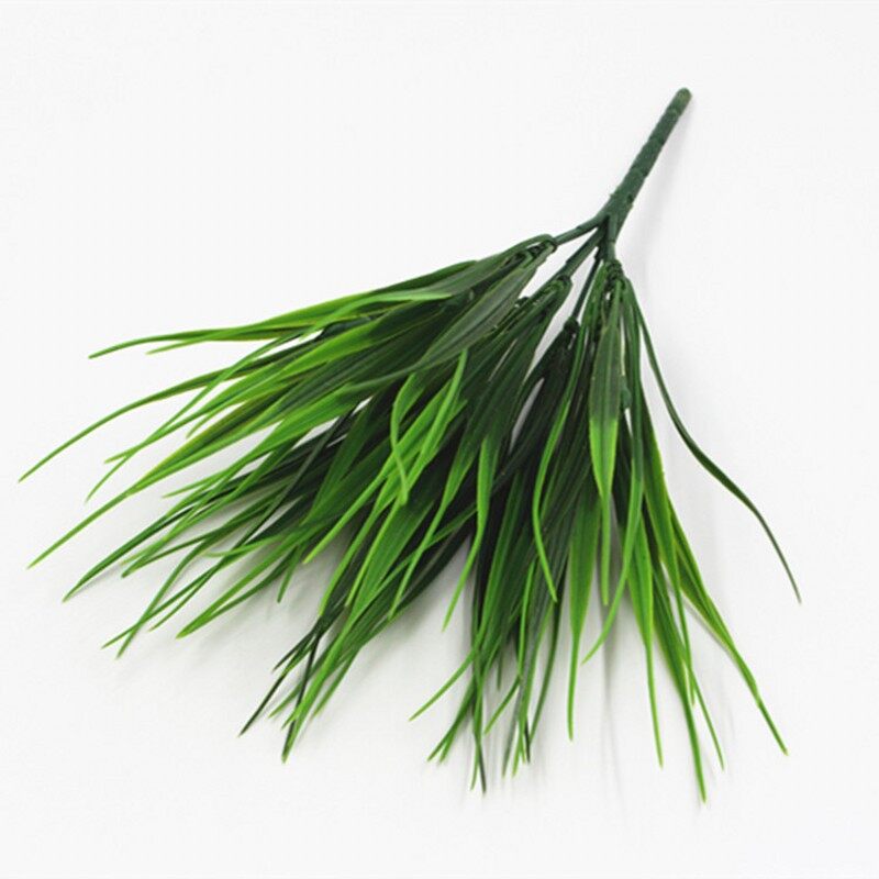 Artificial Leaves Branches Simulation Plant Plastic Leaf Green Simulation Plant for Home Decoration
