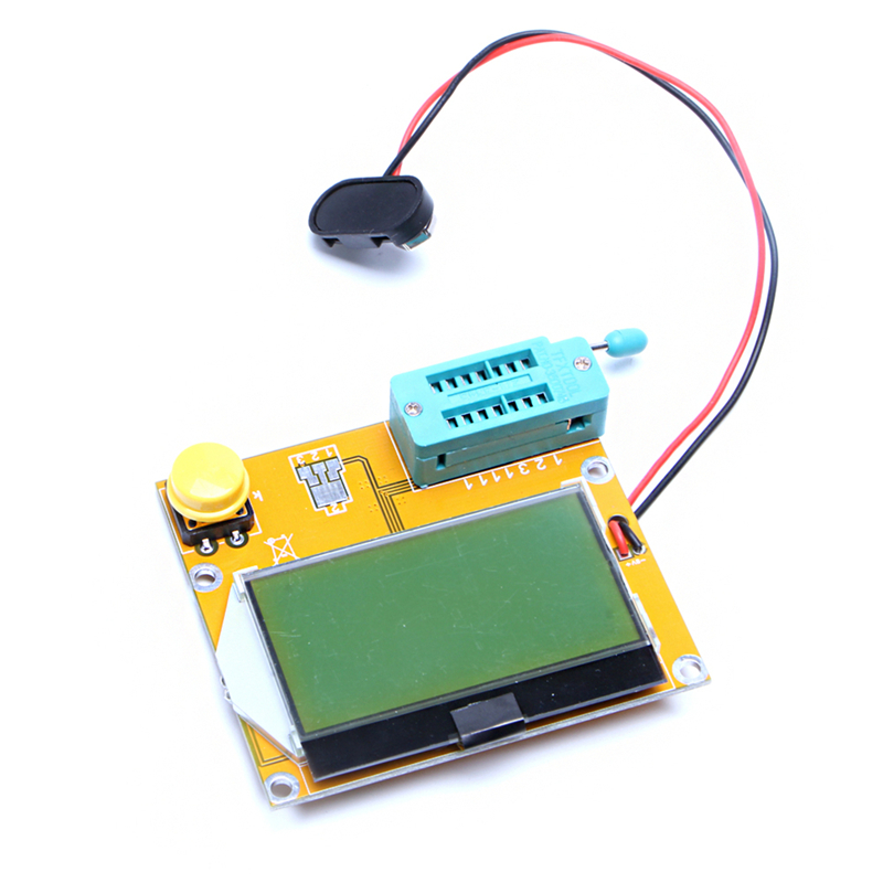 Hot Bán LCR-T4 Transistor Tester Máy Đo Điện Trở ESR LCR Triode Diode MOS PNP NPN