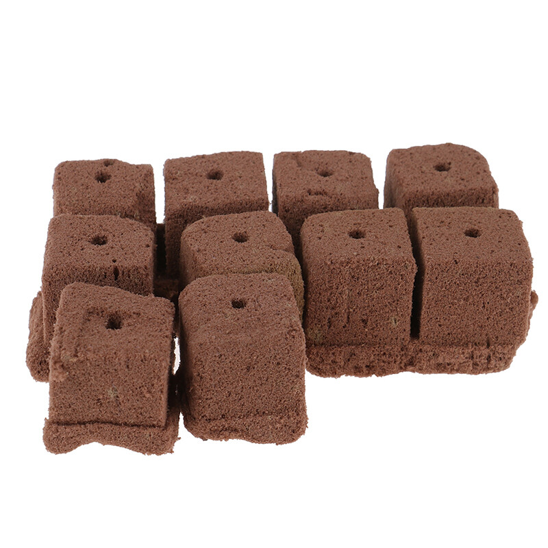 HONG 10Pcs rockwool hydroponics grow starter cubes