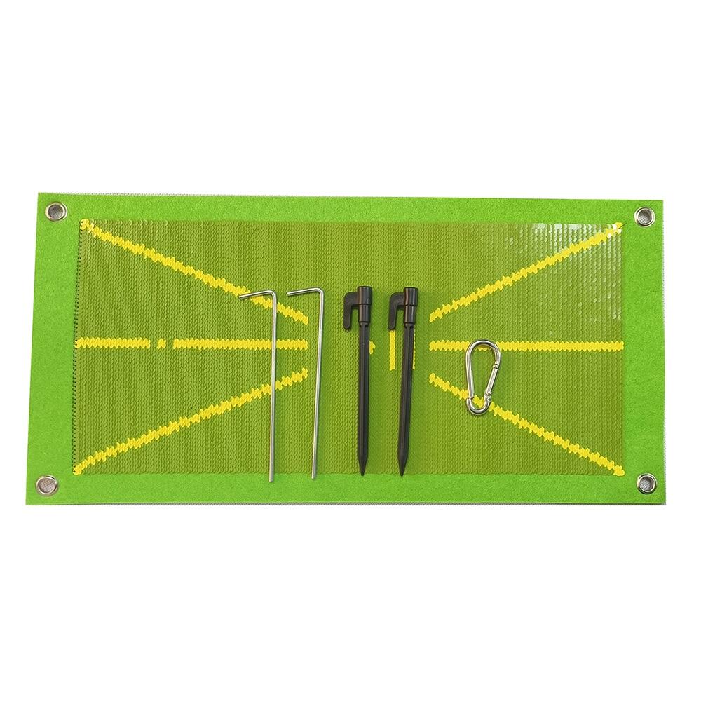 Golf Training Mat For Swing Detection Batting Ball Trace Detection Mat Swing Path Pads Swing Practice Pads Golf Training Pad