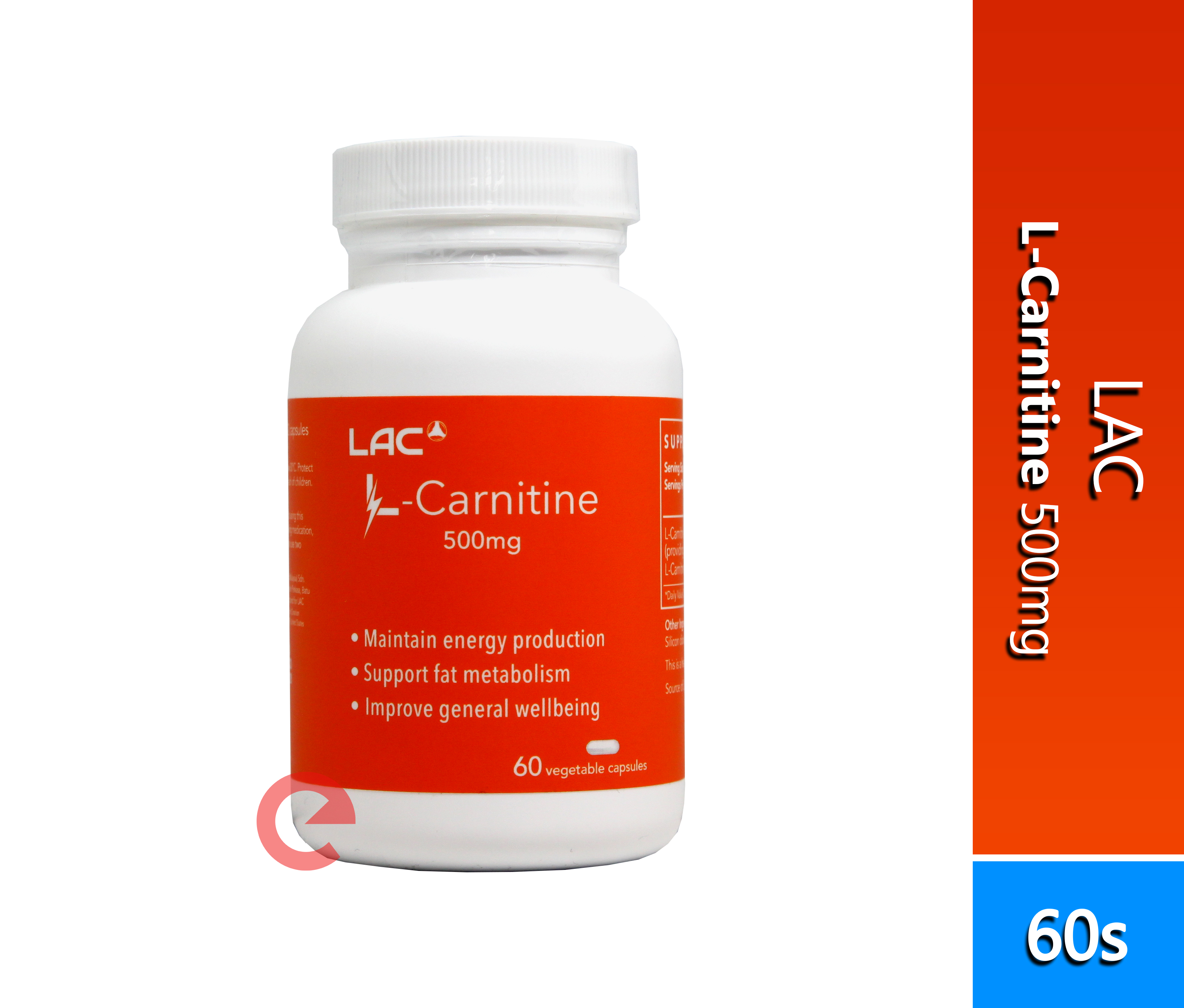 l carnitine online malaysia LAC L-Carnitine 500mg Vegetable Capsule 60s Dihexa Peptide for Sale smooths pores FLAVOR:SWEET & TANGY