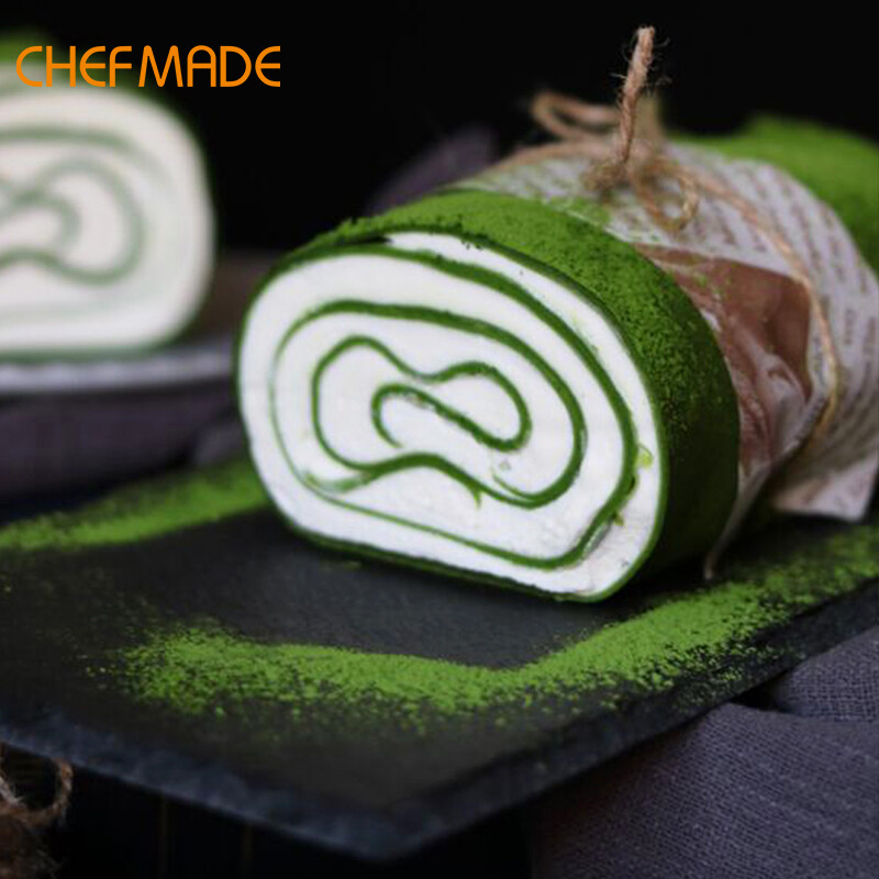 Đĩa Bazan Hình Chữ Nhật CHEFMADE Màu Đen Tự Nhiên Đá Phiến Đĩa Vuông Phô Mai Sushi Bít Tết Thịt Nướng WK9361