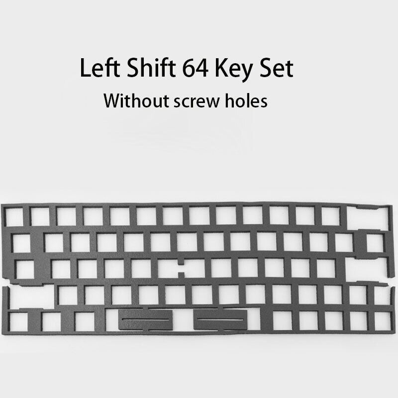 Mechanical Keyboard Sandwich Cotton Bottom Cotton PORON Silencer Soft