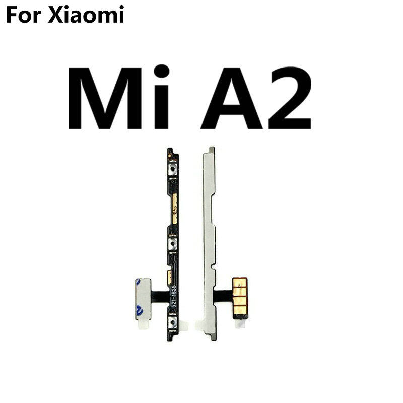 Dành Cho Xiaomi Mi A1 A2 Lite A3 Nút Âm Lượng Công Tắc Điện Nút Nguồn Phụ Tùng Thay Thế Cáp Mềm