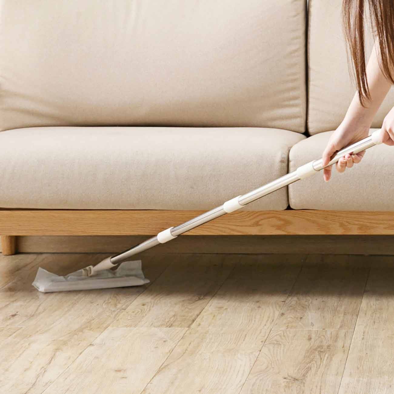 Homenhome Electrostatic Dust Mop with Disposable Tissue Household Floor Mop Cleaning Tools