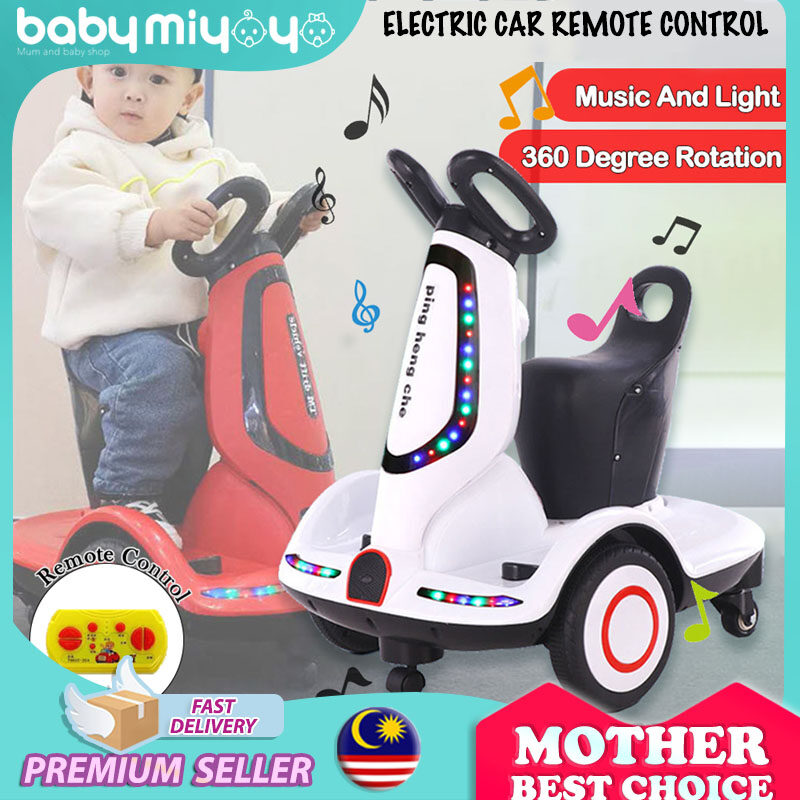 BabyMiyOyO Electric Car Baby Remote Control Balance Kid Scooter