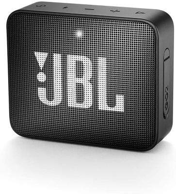 JBL Go2ลำโพงบลูทูธพร้อมแบตเตอรี่ที่ชาร์จไฟได้-กันน้ำ-Built-Inลำโพง-สีดำ