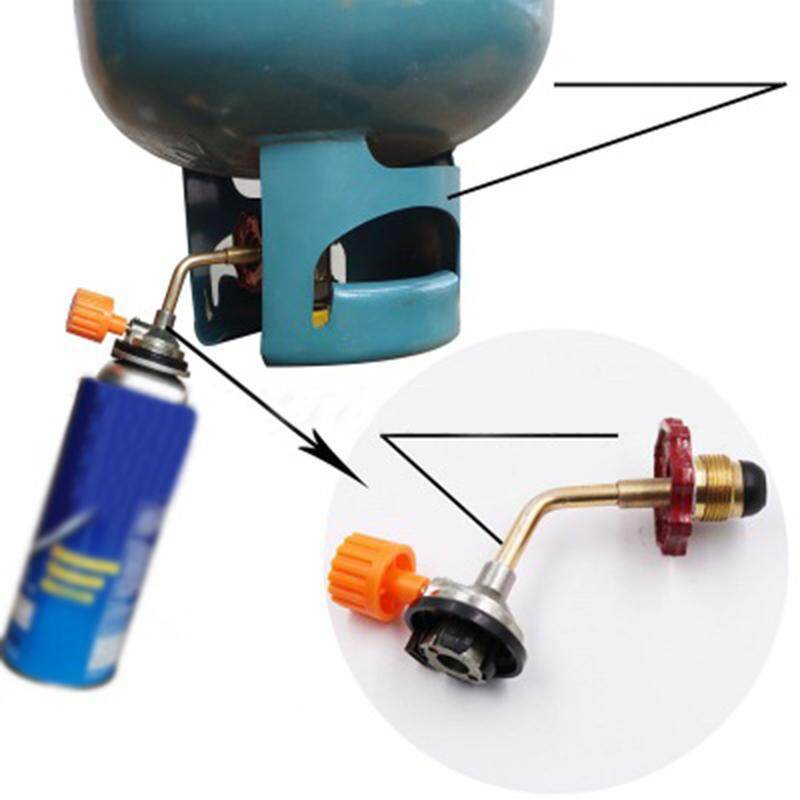 【Dụng Cụ Hàn 】Van Chuyển Đổi Bơm Lại Cho Bình Đầu Nối Xi Lanh Butan Gas Cắm Trại Ngoài Trời Tiện Dụng Đi Bộ Đường Dài Dành Cho Cắm Trại Ngoài Trời