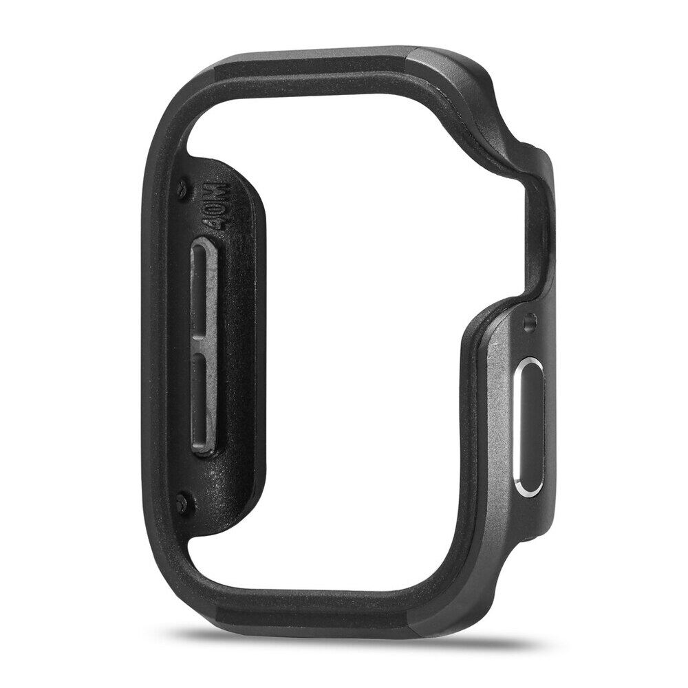 Aluminum Alloy+TPU Cover for Apple Watch Series 9 8 7 6 SE 5 4 Case 41mm 45mm 40mm 44mm Protector Frame for Apple Watch Metal Bumper