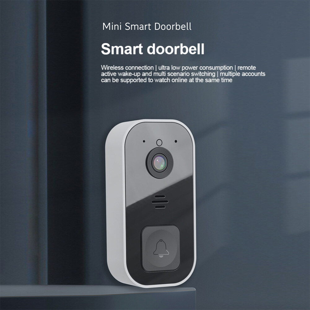 E Life Smart Store ไร้สาย WiFi Mini 03 Visual Doorbell Smart App Remote