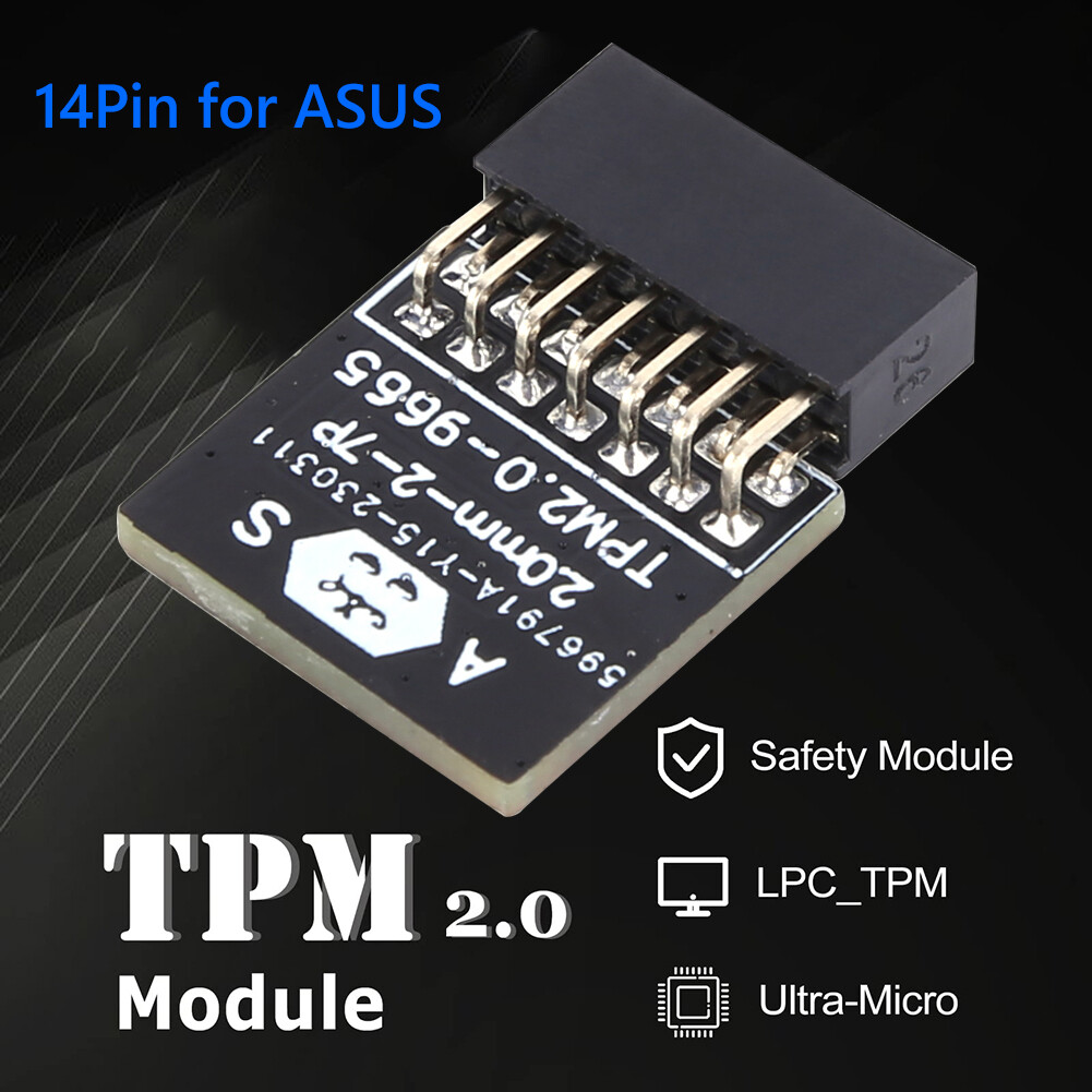 TPM 2.0 Encryption Security Module LPC Interface Cryptography Security Module Encrypted Information Encrypted Protection Module for ASUS/MSI/ASRock