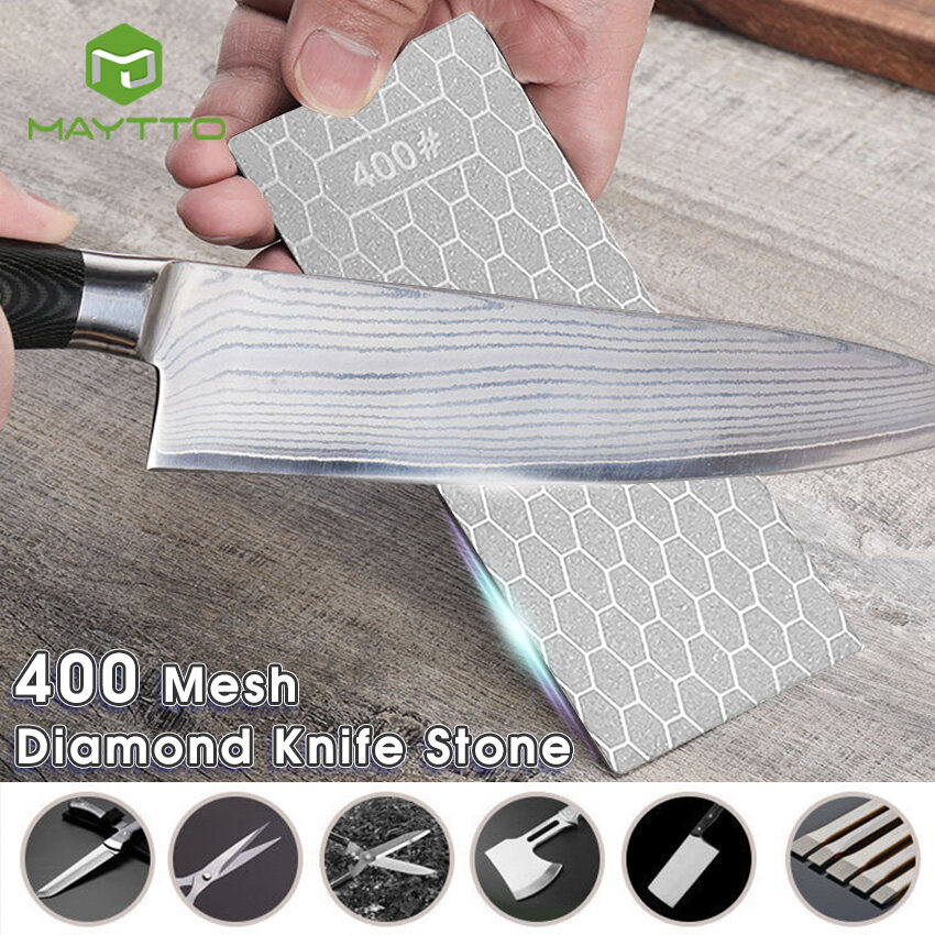 MAYTTO Sharpening Stone Sharpener Diamond Whetstone Diamond Knife Stone