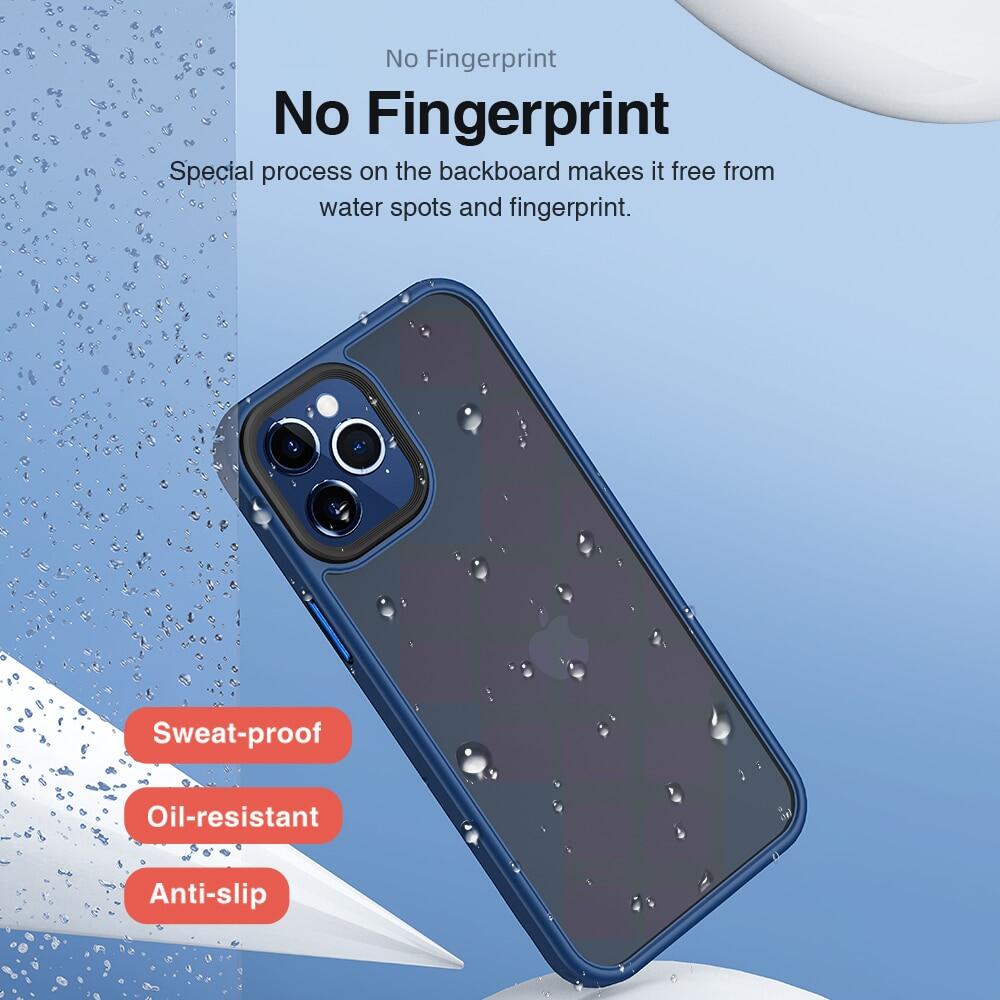 Mờ Trường Hợp Chống Sốc, Ốp Cho iPhone 12 Pro Max Mini 2020 SE 2020 11 Pro MAX 7 8 Plus Xs Max XR Ốp Chống Va Đập TPU Mờ Sang Trọng Ốp Lưng PC Cho iPhone 12 Pro Max