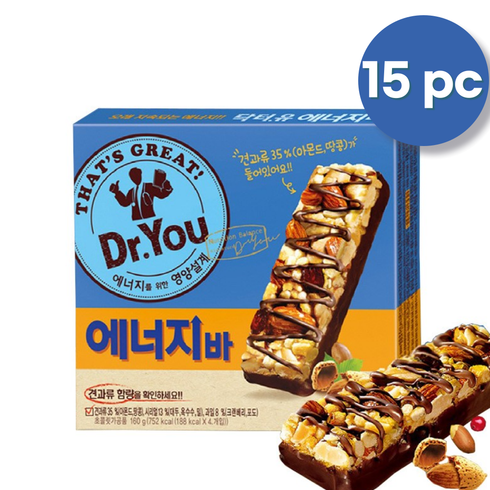 Orion dr.you mixed nuts energy cereal protein bars